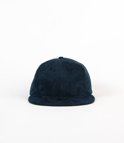 Ebbets Field Flannels Suede 6 Panel Cap - Navy
