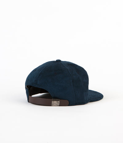 Ebbets Field Flannels Suede 6 Panel Cap - Navy