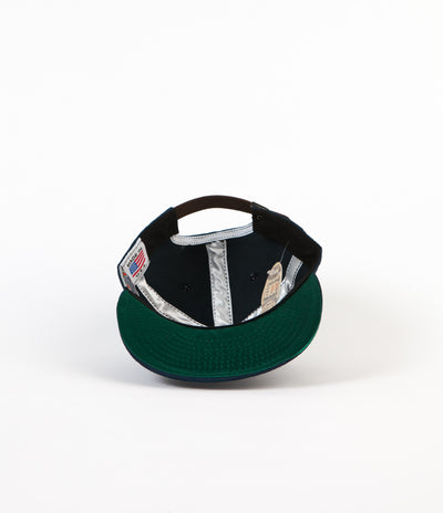 Ebbets Field Flannels Suede 6 Panel Cap - Navy