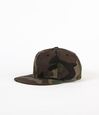 Ebbets Field Flannels US Woodland 6 Panel Cap - Camo