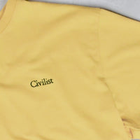 Civilist Mini Logo T-Shirt - Old Yellow thumbnail