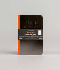 Field Notes Black Ice Notebooks - 3 Pack