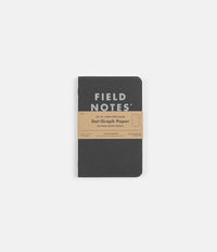 Field Notes Dot Graph Paper Notebooks - Pitch Black - Small