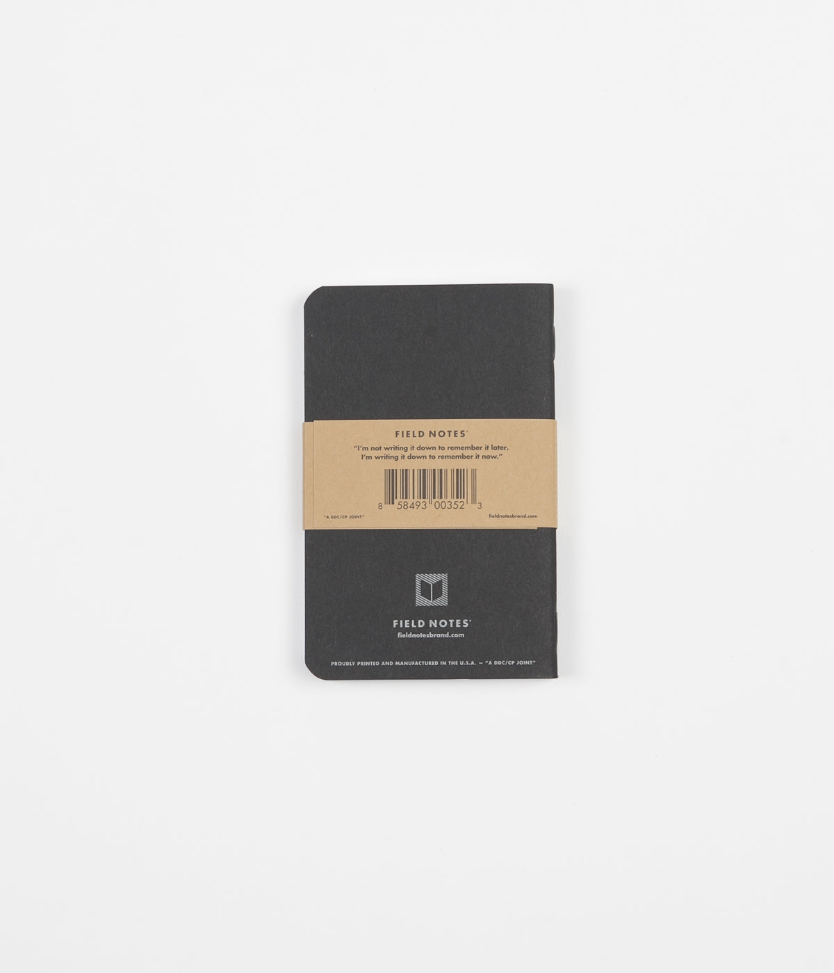 Field Notes Dot Graph Paper Notebooks Pitch Black Small Flatspot