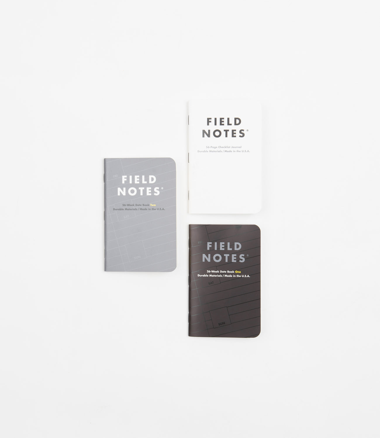 Field Notes Ignition Date & Journal Memo Books (3 Pack) Mixed Paper