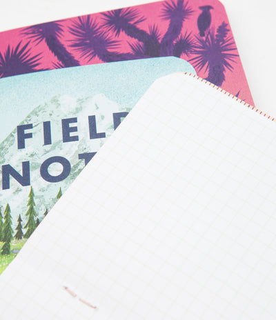 Field Notes National Parks Memo Books (3 Pack) - Grand Canyon / Joshua Tree / Mount Rainier