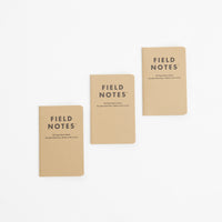 Field Notes Original Kraft Notebooks (3 Pack) - Graph Paper thumbnail