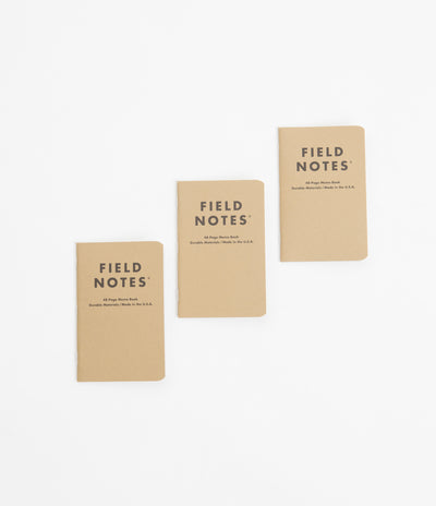 Field Notes Original Kraft Notebooks (3 Pack) - Graph Paper