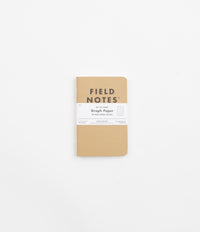 Field Notes Original Kraft Notebooks (3 Pack) - Graph Paper