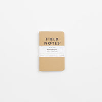 Field Notes Original Kraft Notebooks (3 Pack) - Plain Paper thumbnail