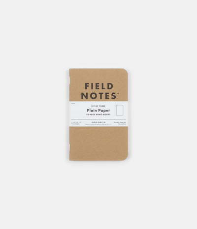 Field Notes Plain Notebooks