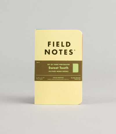 Field Notes Sweet Tooth Notebooks - 3 Pack