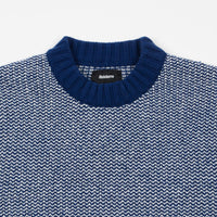 Finisterre Penwether Crewneck Sweatshirt - Cobalt thumbnail