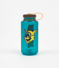 Flatspot Cat 1L Nalgene Bottle - Cerulean