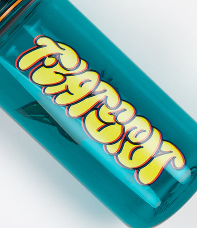 Flatspot Cat 1L Nalgene Bottle - Cerulean