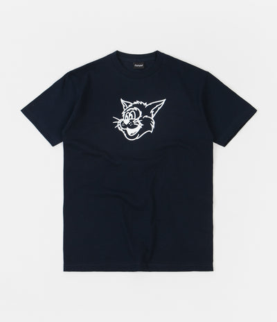 Flatspot Cat T-Shirt - Navy