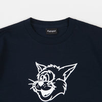 Flatspot Cat T-Shirt - Navy thumbnail