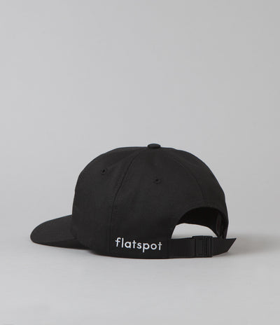 Flatspot Curb Sniffer Polo Cap - Black