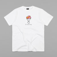 Flatspot Flowers T-Shirt - White thumbnail