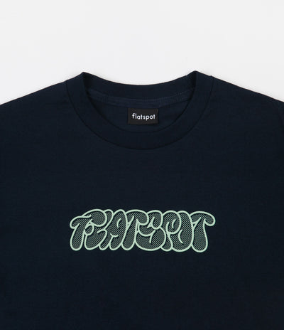 Flatspot Graff T-Shirt - Navy
