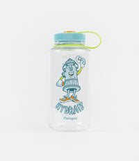 Flatspot Hydrant 1L Nalgene Bottle - Clear