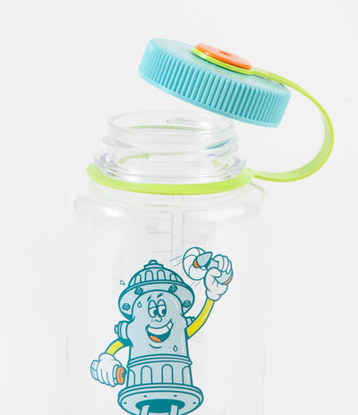 Flatspot Hydrant 1L Nalgene Bottle - Clear