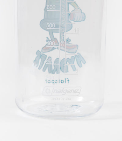 Flatspot Hydrant 1L Nalgene Bottle - Clear