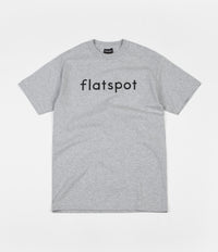 Flatspot Logo T-Shirt - Heather Grey