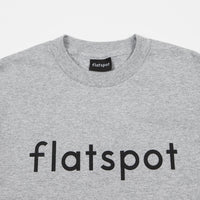 Flatspot Logo T-Shirt - Heather Grey thumbnail