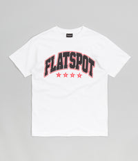 Flatspot Since 95 T-Shirt - White / Black / Red
