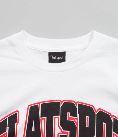 Flatspot Since 95 T-Shirt - White / Black / Red
