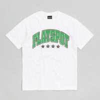 Flatspot Since 95 T-Shirt - White / Forest / Black thumbnail