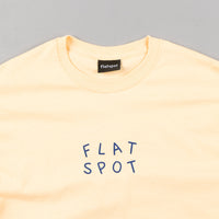 Flatspot Wobble T-Shirt - Yellow Haze / Navy thumbnail