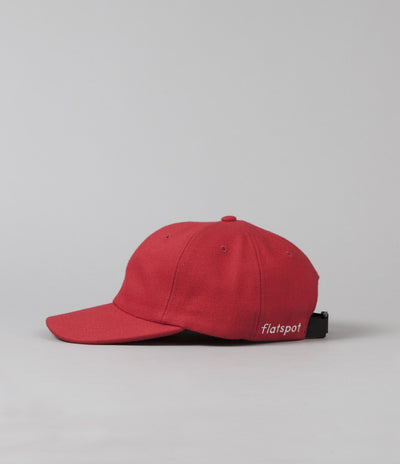 Flatspot Wool Polo Cap - Red