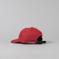 Flatspot Wool Polo Cap - Red thumbnail