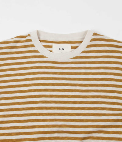 Folk Classic Stripe T-Shirt - Golden Yellow