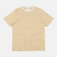 Folk Classic Stripe T-Shirt - Straw Ecru thumbnail