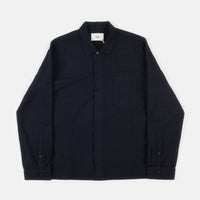 Folk Patch Shirt - Navy thumbnail