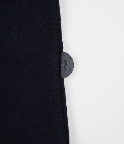 Folk Patch Shirt - Navy