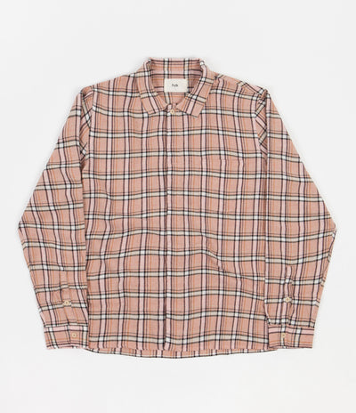 Folk Patch Shirt - Quartz Pink Check