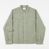 Folk Patch Shirt - Washed Green thumbnail