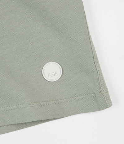 Folk Pocket Assembly T-Shirt - Washed Green