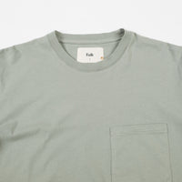 Folk Pocket Assembly T-Shirt - Washed Green thumbnail