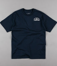 Fourstar Arched Pocket T-Shirt - Navy