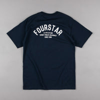 Fourstar Arched Pocket T-Shirt - Navy thumbnail