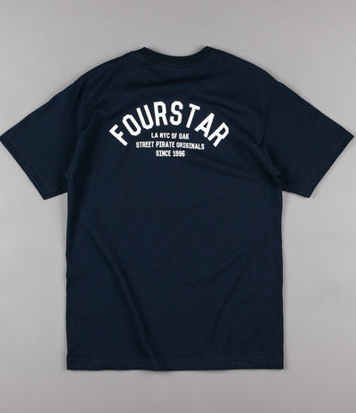Fourstar Arched Pocket T-Shirt - Navy