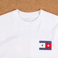 Fourstar Lockwood Bar T-Shirt - White thumbnail