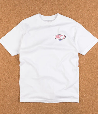 Fourstar Oval Type T-Shirt - White
