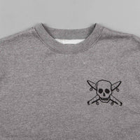 Fourstar Street Pirate Crewneck Sweatshirt - Gunmetal Heather thumbnail