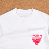 Fourstar Winged Wheel Pocket T-Shirt - White thumbnail